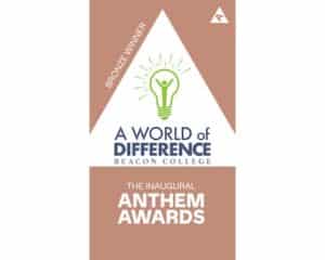 Anthem Awards Bronze Award